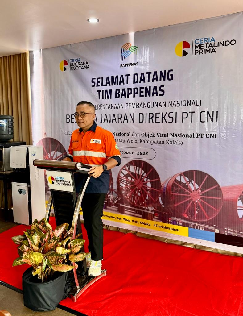 Bappenas RI Tinjau Perkembangan Pabrik RKEF & HPAL PT Ceria Nugraha ...