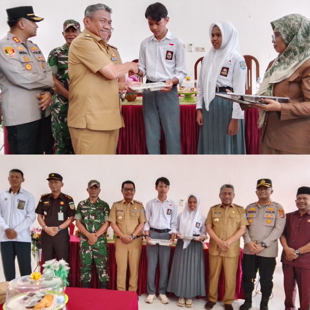 Bupati Muna Launching Program MBG di SMKN 3 Raha - Edisi Indonesia